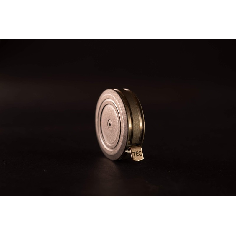TEC Accessories Ti-Tape Titanium Retractable Mini Tape Measure (Stonewashed Finish)