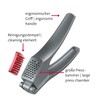 Westmark Garlic Press – Premium Graphite Edition – Includes Cleaning