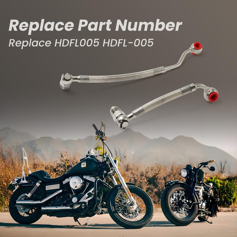 ASTROSYNC Fuel Injection Lines Fit for Harley-Davidson Electra Glide Road