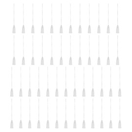 PATIKIL Blunt Tip Dosing Cannulas with Curved Blunt Needle, Pack of 50 2 Inch 27G Industrial Liquid Dosing Cannula with Lure-Lock for Refilling, Transparent