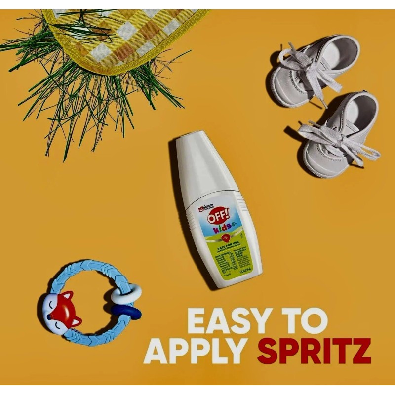 Off! Kids Insect Repellent Spray 4 fl oz Safe For