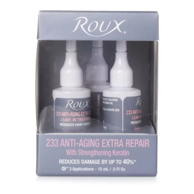 Roux Ampolleta Anti Envejecimiento Capilar Rxtr Repair 3pz