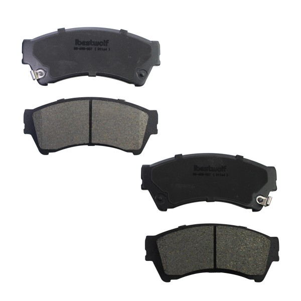 JMS-MOTOR Front Ceramic Brake Pads for 2006 - 2012 Fusion