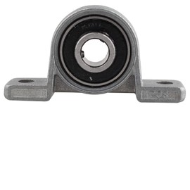 Jopto 2Pcs Bearing KP08 Pillow Block 8mm Zinc Alloy Auto Self Adjust Center Mounted Support Housing Bearings Insert Hole Horizontal Screw Metal Ball Shaft for 3D Printer