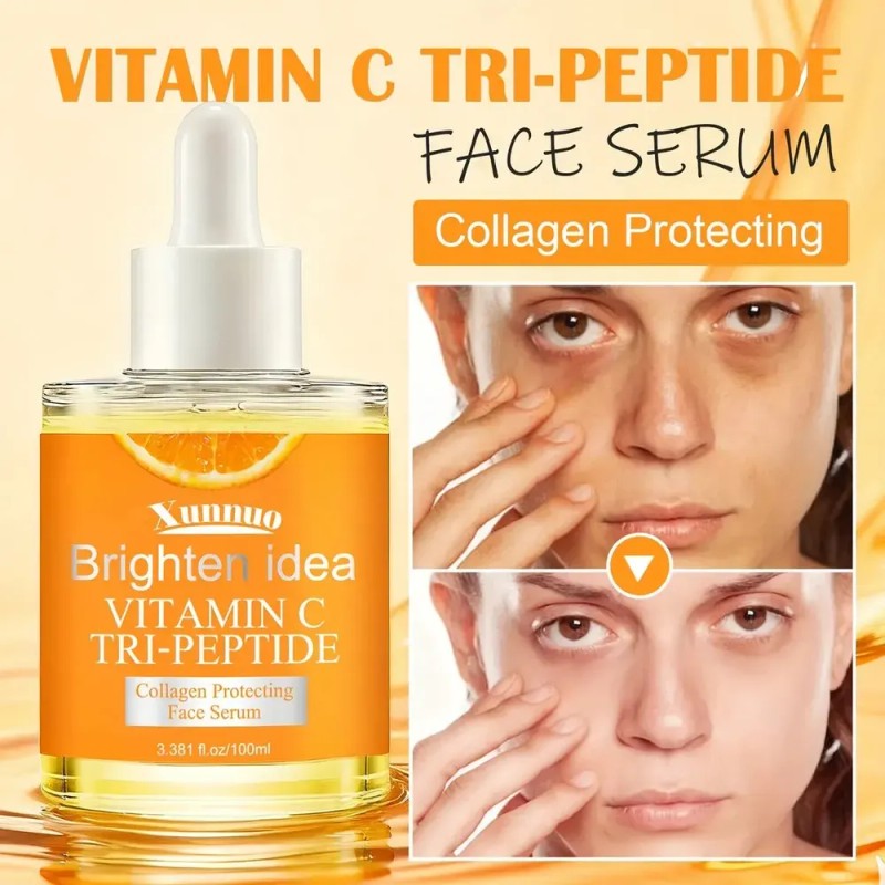 Sérum Facial Hidratante Con Colágeno Y Vitamina C /.