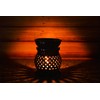India House Oil Burner Aroma Diffuser|Soapstone Tea Light Holder|Black Hand