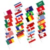 Kisangel Handheld Flags England Country Flag Small Flags Patriotic Flags