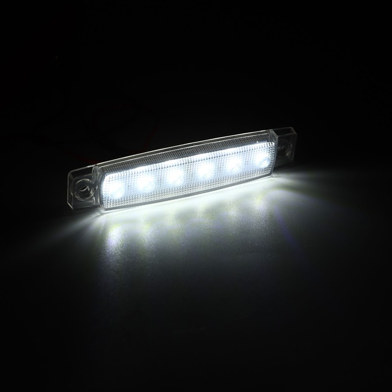 4PCS Side Marker Light PC LED Bright Light Waterproof Rust