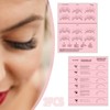 Amagogo Lash Mapping Chart Lashes Training Exercise Beginner Training Lash