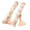 Luxury Lace Embroidery Refrigerator Fridge Door Handle Cover Handles Protector,