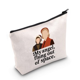 LEVLO Carol TV Show Cosmetic Make Up Bag Carol Fans Gift My Angel Flung Out Of Space Makeup Zipper Pouch Bag For Women Girls, My Angel Flung