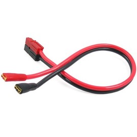 Valley Enterprises Battery Cable F-Type Terminals 12AWG Wire with Anderson Power Connectors 45 Amp