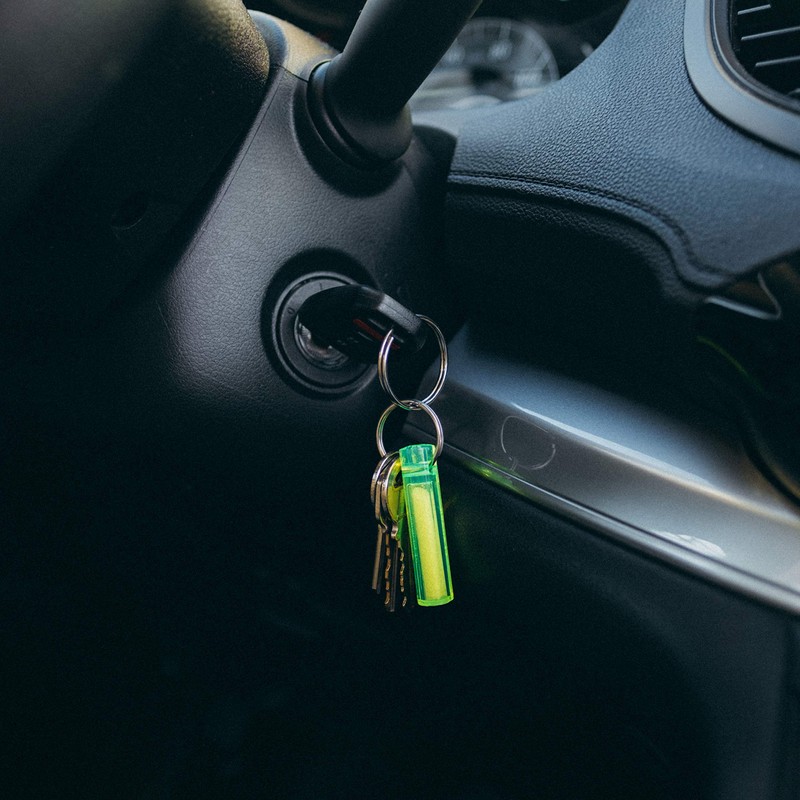 GEAR AID Key Ring 91504 Ni Glo Gear Marker Yellow,