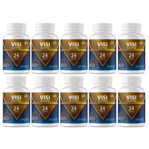 PureFight4U Visi Soothe Vision Support & Assists Eye Wellness Formula