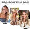 Heatless Curls Overnight Hair Set – 70" Soft Ribbon Headband