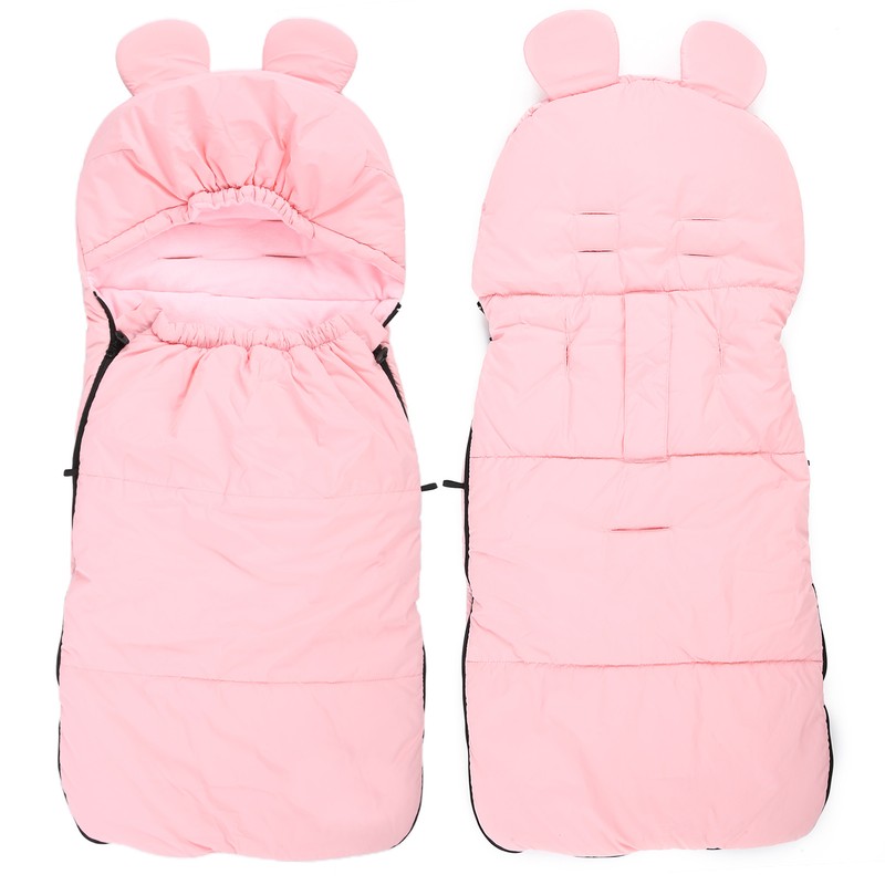 Universal Soft Baby Sleeping Bag Blanket Thicken Cushion Footmuff for