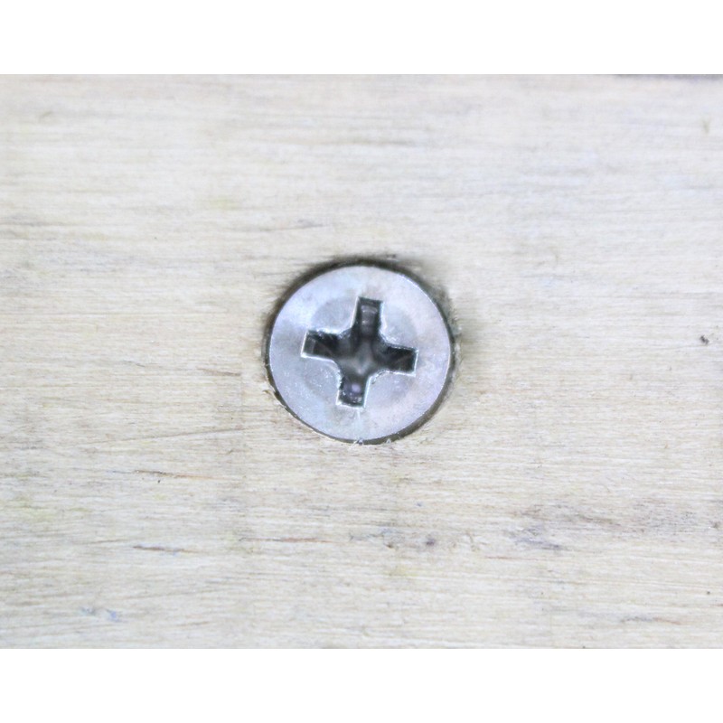 Bolt Dropper #4 x 1/4" Stainless Flat Head Phillips Wood
