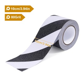 LE PAPILLION JEWELRY Grip Tape for Stairs 4 Inch x 33 Ft, Heavy Duty Anti Slip Tape for Stairs Outdoor/Indoor-Non Skid Tape for Stair Treads, Waterproof Outdoor Grip Tape for Stairs