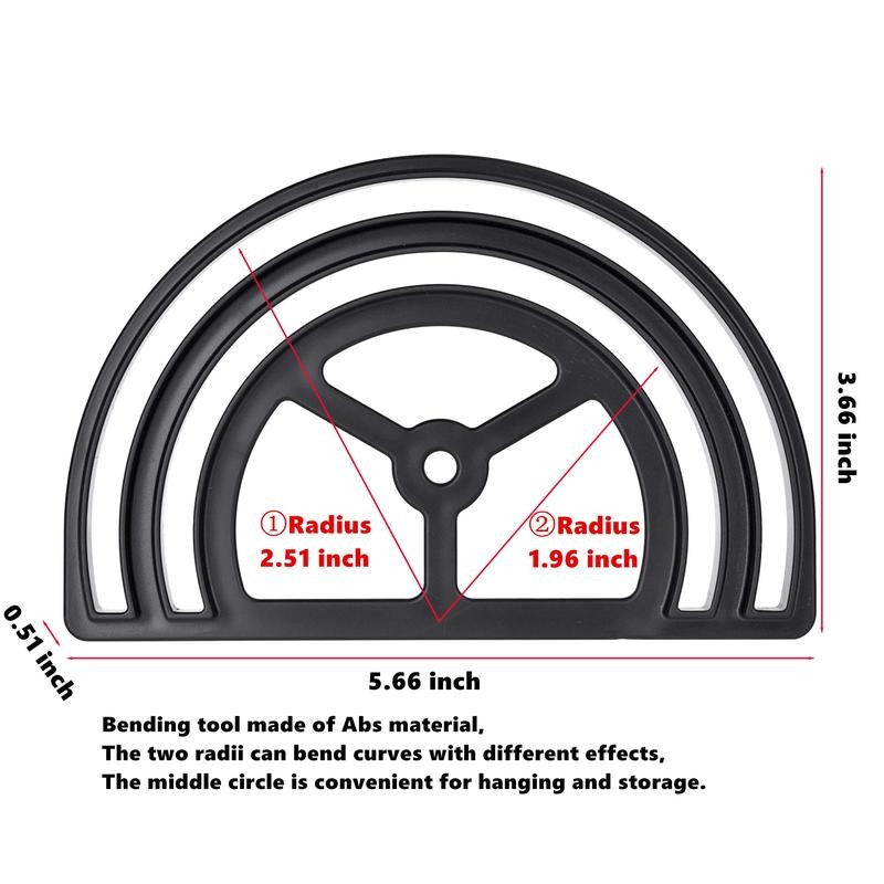 Hat Brim Curving Tool Set (3-Pack) – Easy Hat Bill