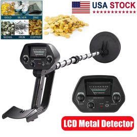 bohetang LCD Metal Detectors Waterproof Gold Digger Deep Sensitive Hunter Coil Searcher
