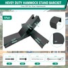VoTwoofv Hammock Stand Bracket Kits,Heavy Duty Hammock Bracket for 4"