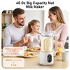 Encyclpo 40oz Nut Milk Maker - Automatic Soy Milk Maker
