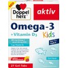 Doppelherz Omega-3 + D3 Kids - Vitamin D is needed for healthy growth and healthy development of bones in children - 27 gel tabs