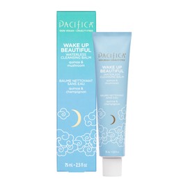 Pacifica Beauty, Wake Up Beautiful Cleansing Balm, Daily Cleanser & Face Wash, Waterless, Makeup Remover, For Dry & Sensitive Skin, No Oily Residue, Hydrating, Deeply Cleanses, Soothes, Calms