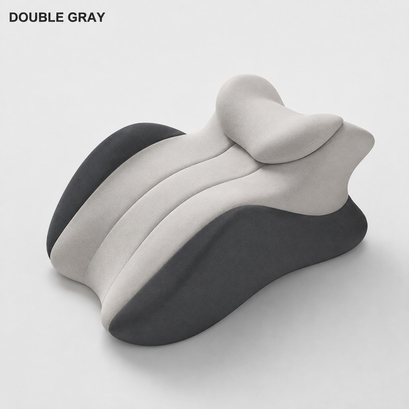 Ergonomic Prone Reading Pillow with Raised Head Support – Multi-Position