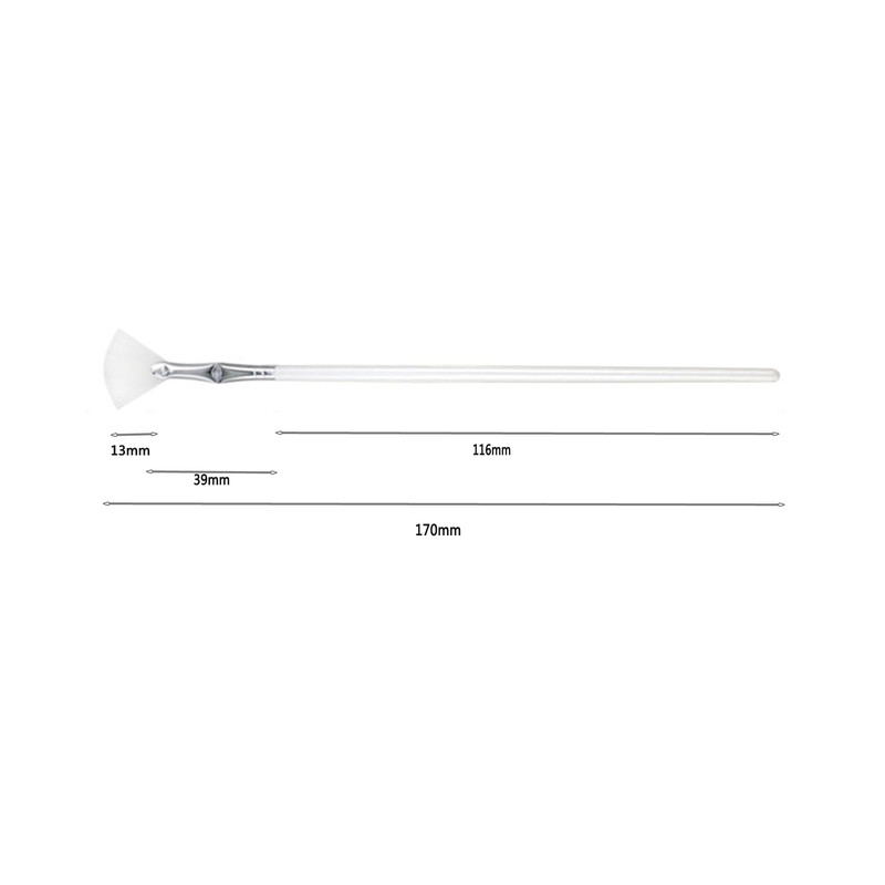 TEONEI Fan Mascara Brushes Eyelash Eyebrow Brush Makeup Brush Eye