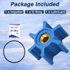 RUHUALIFE Rubber Impeller & Seal Kit Compatible with Milwaukee M18