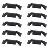 10pcs Headlight Trim Ring Clips 51132752145 Plastic Front Headlight Bezel