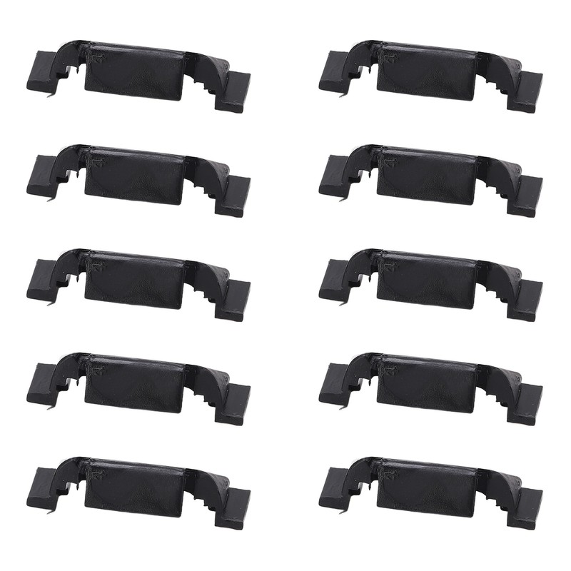 10pcs Headlight Trim Ring Clips 51132752145 Plastic Front Headlight Bezel