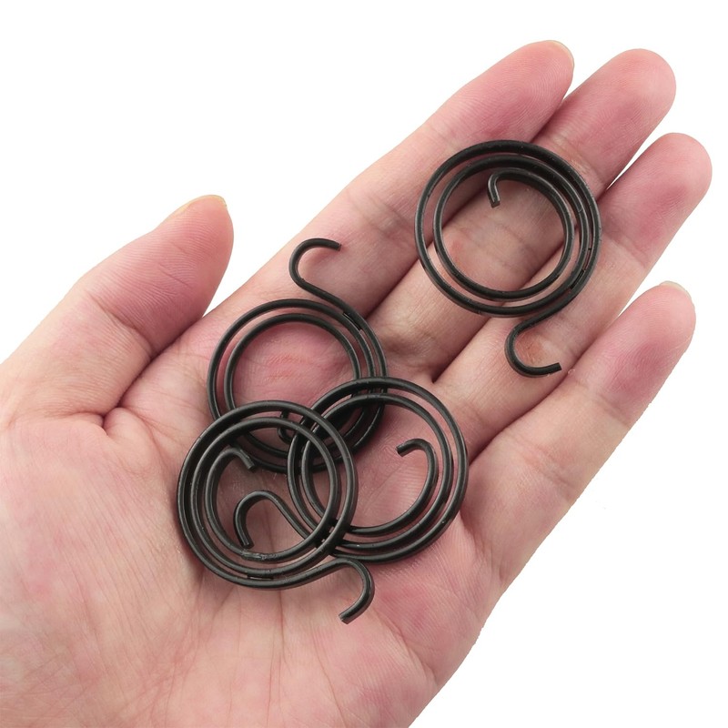 ZZLZX 4PCS Door Lock Spring 2.5 Turns Handle Spring Replacement