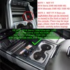 TACOBRO Center Console Organizer Compartment Cover Compatible with 2014-2018 Sierra/Silverado