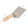 KOTARBAU® Stainless Steel Masonry Trowel 128 mm x 80 mm