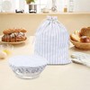 Reusable Bread Bags for Homemade Bread with TPU Lining &