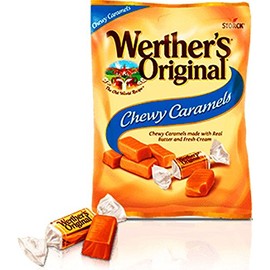 Werthers Original Chewy Caramels 2.4 Oz (Pack of 6)