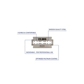 33 Elios Inoxidable Razor Blades