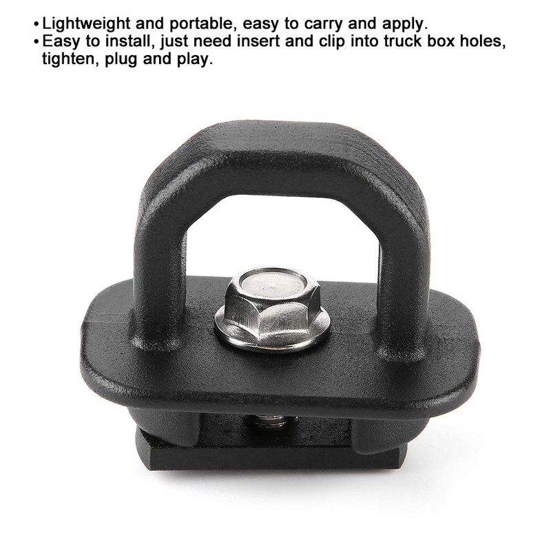 4PCS Rope Fixed Buckle,Universal Rope Fixing Tools for Pickup Trucks,Car,Auto.-for