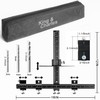 King&Charles Cabinet Hardware Jig, Aluminum Alloy Cabinet Handle Jig with