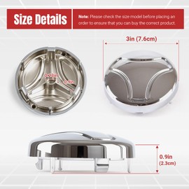 MELSTOM 5006EA3009B Washer Pulsator Cap - Upgraded Electroplating, Anti-Corrosion, Fit for LG Washer Wash Plate Cap Replace 5006EA3009A 5006EA3009C MBL65219301 PS3525704 EAP3525704 WM2101HW