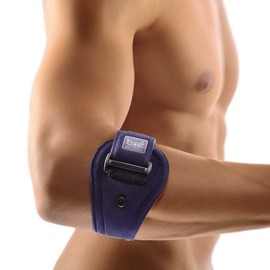 Bort Epicontur® Clip 2 Truss Pads Tennis Elbow Epicondylitis Brace 2 blue