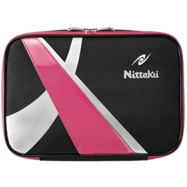 Nittaku NK7218 Table Tennis Racket Case, Spark Case, Pink, Holds 2 Pieces, Inner Board Included