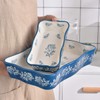 Wisenvoy Baking Dish Ceramic Bakeware Sets Lasagna Pan 2-pcs Casserole