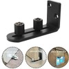 TeTupGa 2 Pack Sliding Barn Door Floor Guides, Flush Sliding