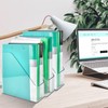 Akamino 2 Pack Acrylic Magazine File Holder,A4 Vertical File Organizer