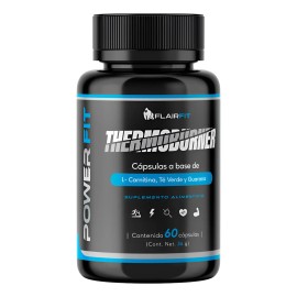 Flairfit Potenciador Thermoburner L-carnitina 60 Caps Sfn Sin Sabor                                                                                   