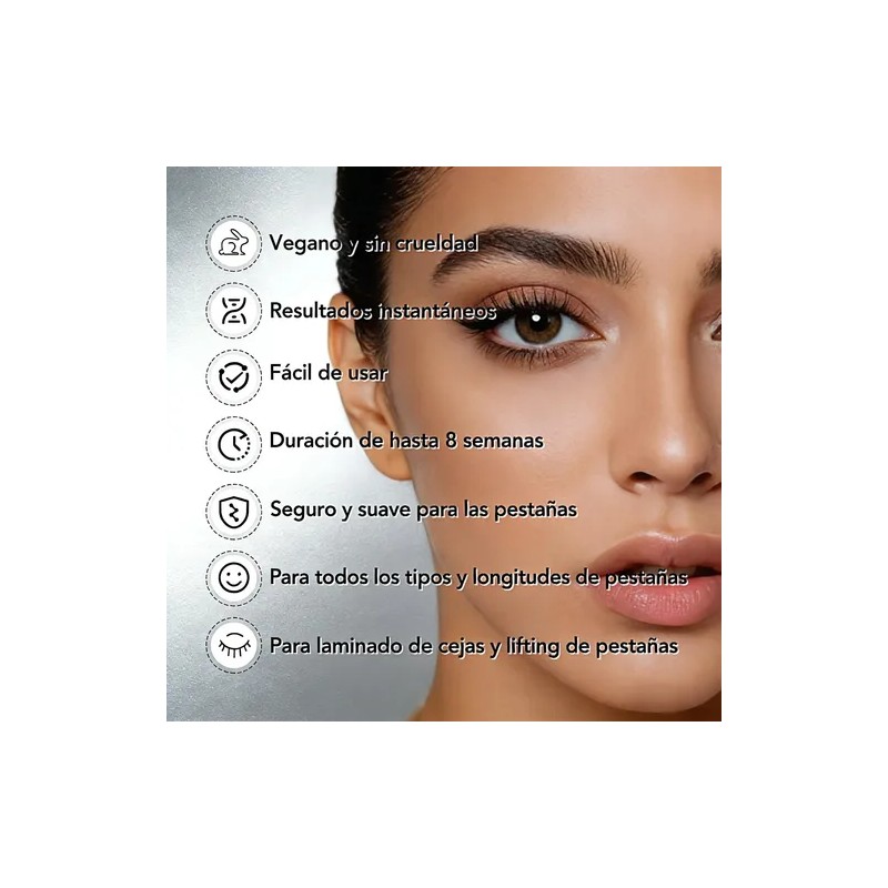 Lash Lifting Y Tinte Kit De Ceja Y Pestaña Con