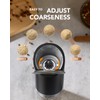 Sangcon Gravity Electric Salt and Pepper Grinder Set with Dust